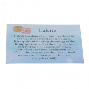 CRYSTAL INFO CARD - CALCITE