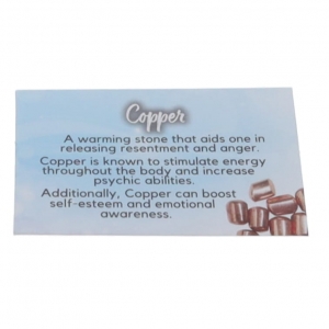 CRYSTAL INFO CARD - COPPER