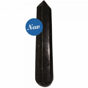 MASSAGER - SHUNGITE WITH FACETS 15cm