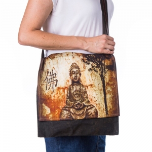 SHOULDER BAG - Buddha Print