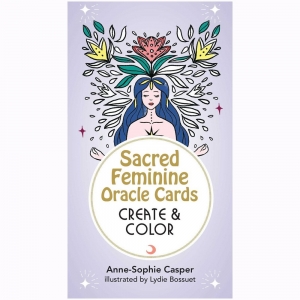ORACLE CARDS - Sacred Feminine Create and Colour (RRP $24.99)