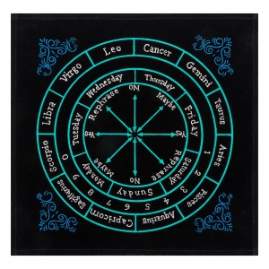 VELVET MAT - Astrology 30cm x 30cm