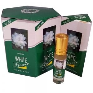 AHSAN Roll-On Perfume - White Flowers 8ml