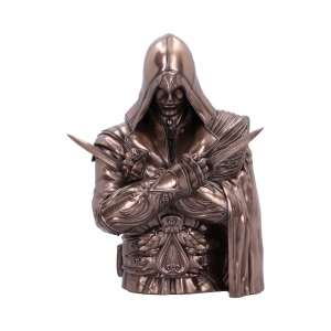 Assassin's Creed Ezio Bust Box Bronze 30cm