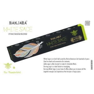 BANJARA 15gms - White Sage Incense