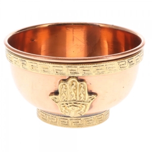 Hamsa Copper Bowl 8cm