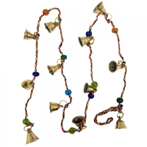 BELLS - 3cm Bell with Beaded String 100cm