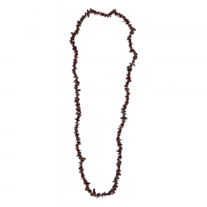 CHIP NECKLACE - RED GOLDSTONE