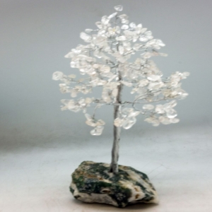 22cm Clear Quartz Tree with Crystal Base