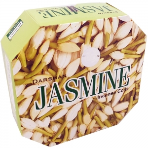 DARSHAN COIL - Jasmine Incense (10 Coils)