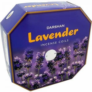 DARSHAN COIL - Lavender Incense (10 Coils)