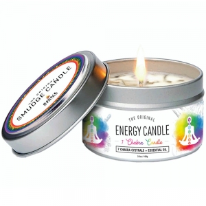 SMUDGE CANDLE - 7 Chakra Soy Wax Tin 100gms