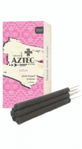 40% OFF - AZTEC PLANT BASED - Lotus Incense (6 Sticks)