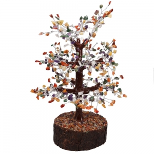 CRYSTAL TREE - Multi 500 Beads 33cm