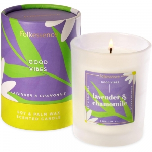 Folkessence Candle 200gms -Good Vibes