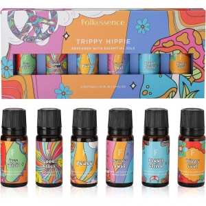 Folkessence Oils - Trippy Hippie Gift Pack (Set of 6) 10ml