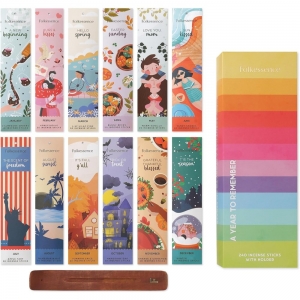Folkessence Incense Gift Pack - A Year to Remember 240 Sticks