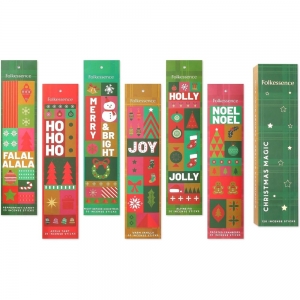 Folkessence Incense Gift Pack - Christmas Magic 120 Sticks