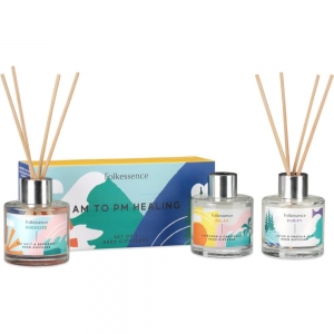 Folkessence Reed Diffuser - AM to PM Set of 3, 50 ml