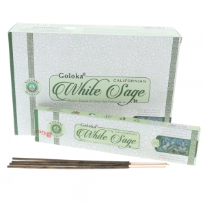 GOLOKA INCENSE - White Sage 15gms
