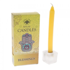 Green Tree Ritual Candles - Blessing (10 pack)