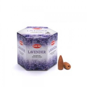 HEM BACKFLOW - Lavender Incense (40 Cones)