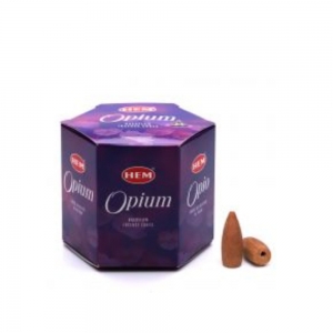 HEM BACKFLOW - Opium Incense (40 Cones)