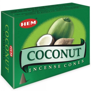 Hem Cone Incense -  Coconut