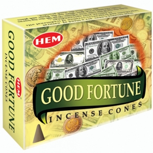 Hem Cone Incense -  Good Fortune