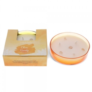 40% OFF - CANDLE - Healing Stones Scented Candle Clear Quartz 200gms