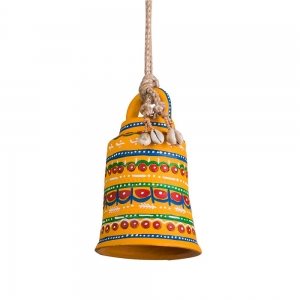 40% OFF - BELLS - Clay Crafted Yellow 18cm