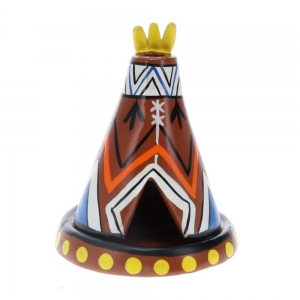 Clay Crafted Teepee Cone Burner 10cm