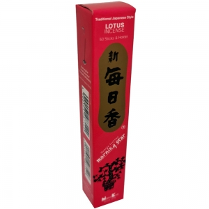 Morning Star - Lotus 50 Bambooless Incense Sticks with Holder