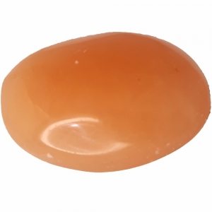 SELENITE - Palm Stone Orange 5cm