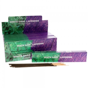 NEW MOON 15gms - White Sage Lavender Incense