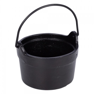 CAULDRON - Cast Iron Bucket Style 7x10cm