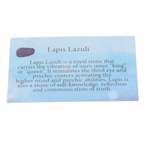 CRYSTAL INFO CARD - LAPIZ LAZULI