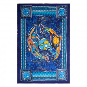 TAPESTRY - Dolphins Celestial 140 X 210cm