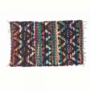 CLOSE OUT - COTTON RUG - Chindhi Aztec 50cm x 80cm