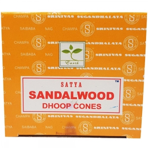 Satya EARTH Cones - Sandalwood
