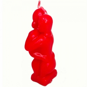 CANDLE - Erotic Couple Red 5cm x 13cm