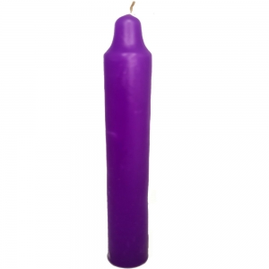 CANDLE - Jumbo Candle Purple 3cm x 23cm