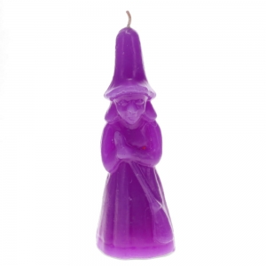 CANDLE - Witch Purple 19cm