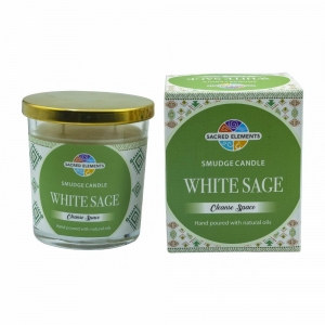 Sacred Elements Jar Candle - White Sage