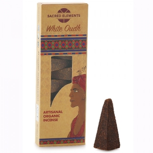 SACRED ELEMENTS CONES- Artisan White Oud