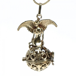 40% OFF - NECKLACE - Bell Angel Pregnancy Pendant