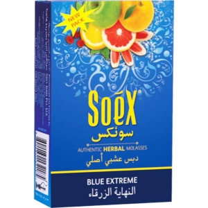 CLEARANCE - Soex Shisha 50gms - Blue Extreme Flavour