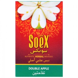 Soex Shisha 50gms - Double Apple Flavour
