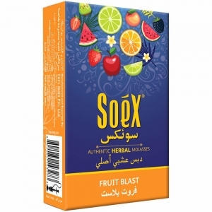 Soex Shisha 50gms - Fruit Blast Flavour