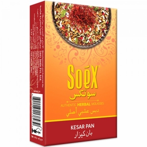 CLOSE OUT - Soex Shisha 50gms - Kesar Pan Flavour